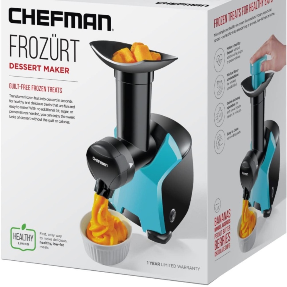 Chefman Frozurt Dessert Maker Frozen Treat Fruit - Picture 4 of 8